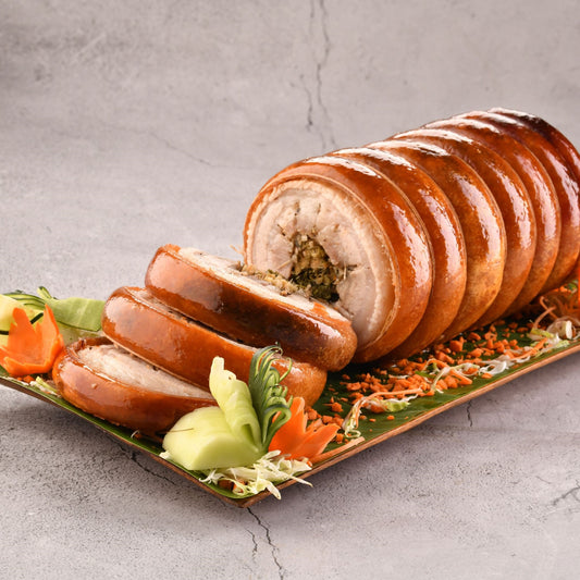 Fire Brick Char-Roasted Crunchilicious Porchetta
