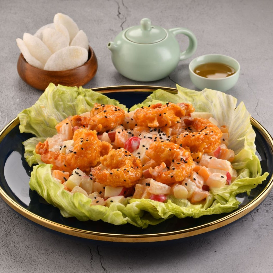 Black Tiger Prawn Salad in Premium Fruit Medley